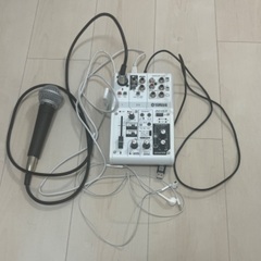 マイクとミキサーと諸々セット！25日まで‼️の画像