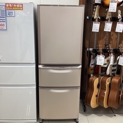 【6ヶ月保証】MITSUBISHI MR-C34C-P 3ドア冷蔵庫 