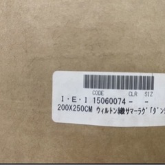 M＋094【ダンテ】 ウィルトン織り サマーラグ 約200×250cm 3畳 北欧テイスト カーペット 新品 