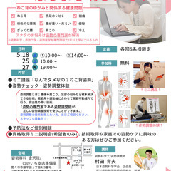 ねこ背解消からはじまる明るいミライ