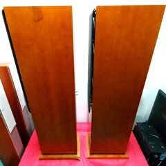 ★トールボーイ★ ONKYO D-605F 2ウェイ・バスレフ型スピーカー 2本セット ● お引取りorお届けの画像