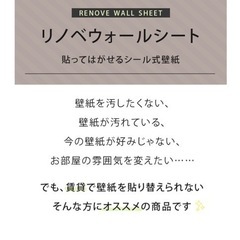 貼って剥がせる壁紙の画像