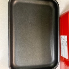 取引中　BRUNO 赤　ホットプレートの画像