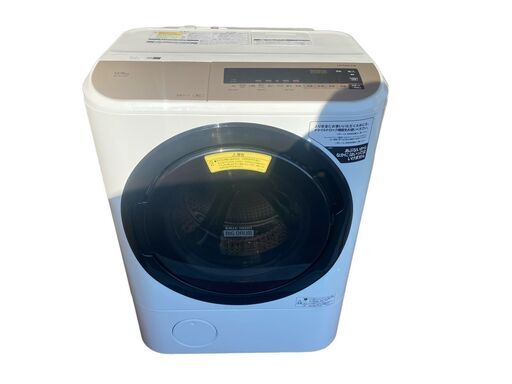 【決まりました】【配送ご相談ください】★ドラム式洗濯機 日立 BD-NV120EL 2019年製 左開き