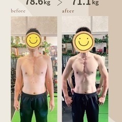 パーソナルトレーナーによる1週間食事指導体験の画像