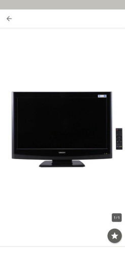 オリオン　32型液晶テレビ　ＤＬ32-33Ｂ