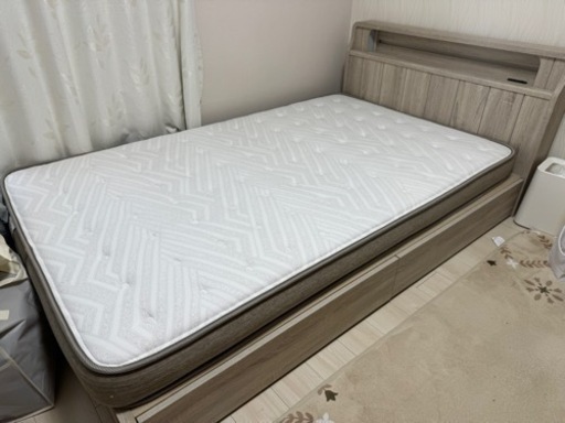 マットレス3重セット ニトリ Nスリープ セミダブルベッド グランツ NITORI N-SLEEP