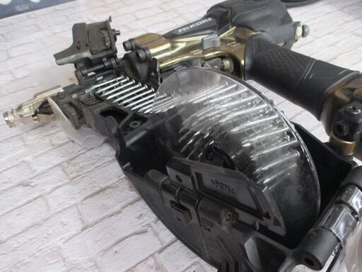 HIKOKI ハイコーキ NV50HR2 高圧釘打ち機 中古美品 保護メガネ/説明書/ケース付き 【ハンズクラフト宜野湾店】