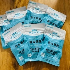 グミサプリ　鉄&葉酸　7袋セット