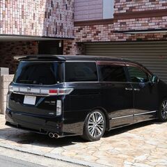 検査7年3月ライダーハイパフォーマンスブラックライン 300PS/HKS車高調/黒革/両側パワスラ/パワーバックドア/HDDナビ/地デジ/フリップダウンの画像