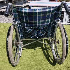 KAWAMURA カワムラ 車椅子 折りたたみ式 介護用品　/TJ-1810の画像