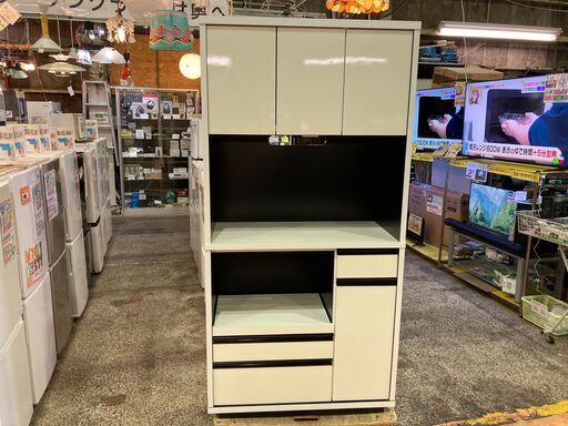 3枚扉キッチンボード