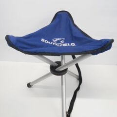 サウスフィールド　折りたたみチェア　三脚チェア　屋外　キャンプ　...