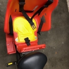 【ほぼ新品】自転車のチャイルドシートの画像