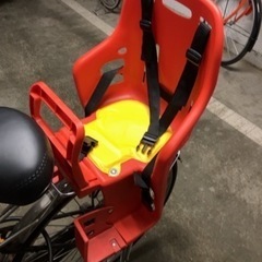 【ほぼ新品】自転車のチャイルドシートの画像