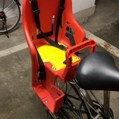 【ほぼ新品】自転車のチャイルドシートの画像