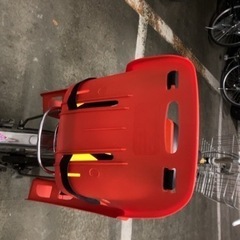 【ほぼ新品】自転車のチャイルドシートの画像