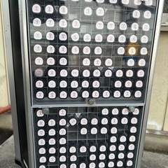 【レア】【中古品】印鑑タワー 本体 印鑑付きの画像