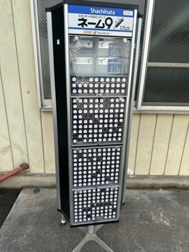 【レア】【中古品】印鑑タワー 本体 印鑑付き