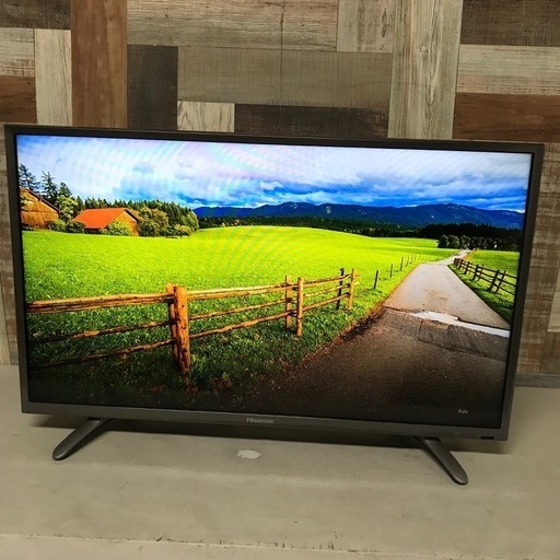 即日受渡❣️32型薄型液晶 TV  Wチューナー搭載　裏番組録画可9500円