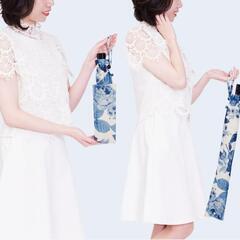 ★ 美品❗【シンクビー】晴雨兼用  折りたたみ傘 ［ブルーローズ］【定価7,900円/現行品】北九州店舗店頭販売のみの画像