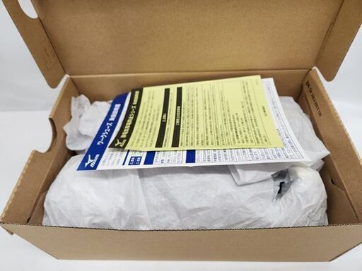 未使用品 ミズノ オールマイティ AS15L F1GA200205 安全靴 紐タイプ 24.0cm ダークグレー×グレー×イエロー 札幌市 平岸店