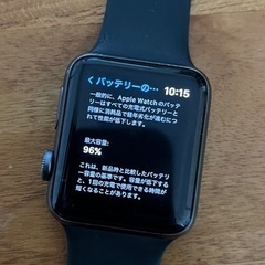 アップルウォッチ serise3 GPS 取引中の画像