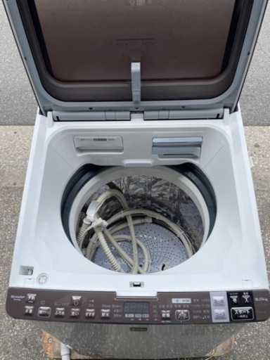 大容量9.0Kg  SHARP乾燥機付き洗濯機　