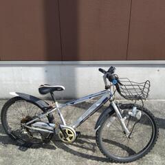 お話し中　自転車 子供24インチ