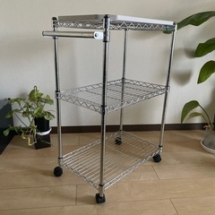 アイリスオーヤマ　キッチンワゴン