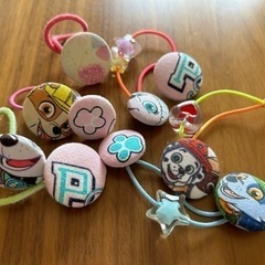 パウパトロール　子供用ヘアゴム　