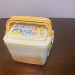 【受付終了】プーさん3段弁当箱【値下げしました】の画像