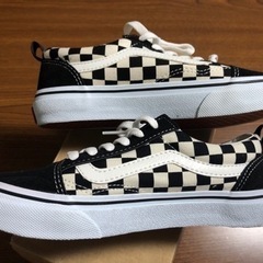 VANS　バンズ オールドスクール スニーカー 22cm キッズ 道路で未使用の画像