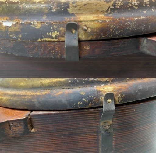 M12222【時代】TRADE MARK 小売 A だるま時計