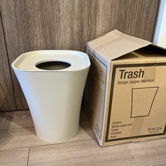 マジス　ゴミ箱　trash ベージュ　の画像