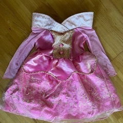 ディズニープリンセス　オーロラ姫ドレス