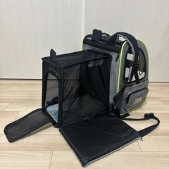 美品　ペキュート Pecute ペットキャリーバッグ リュック　 2in1の画像