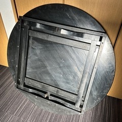 昭和レトロ　ちゃぶ台　直径90cmの画像