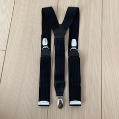 Taniwatari サスペンダー ブラック フリーサイズ