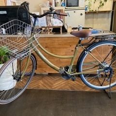 【福岡県糸島市】自転車　２６インチ　オートライト　内装5段変速 福岡県糸島市】自転車 26インチ オートライト 内装5段変速 福岡県