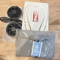 空調服Mサイズとネックファン