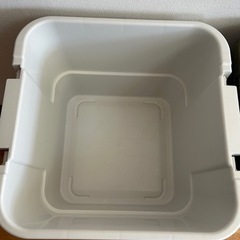 無印良品コンテナボックス白の画像