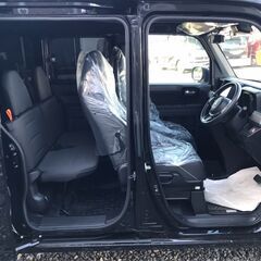 ご購入有難うございました。【新車未使用車☆最新モデル☆【車検R8年3月】】令和6年　ホンダ　N-VAN　ファン・ターボ　4WD　5BD-JJ2　黒　走行距離２３㎞　スーパーブラック・スターターキー・９インチナビ・バックカメラ・ドライブレコーダー・ETC・社外ホイル・純正ホイル・スタットレスタイヤ付きのフル装備！(^-^)　の画像