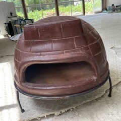 ✴︎値下げ✴︎オシャレ😎にピザパーティ【中古】陶器製ピザ窯　メキ...