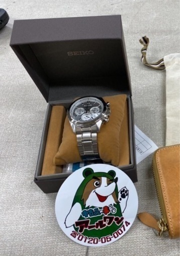 ⌚【腕時計】ほぼ新品！SEIKO クロノグラフクォーツ 【ブランド腕時計買取アールワン田川】