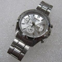 ⌚【腕時計】ほぼ新品！SEIKO クロノグラフクォーツ 【ブランド腕時計買取アールワン田川】の画像