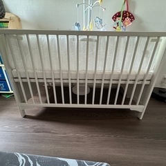 IKEAのベビーベッドお譲りしますの画像
