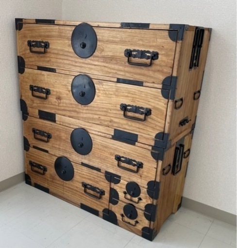 2段 和ダンス 船箪笥