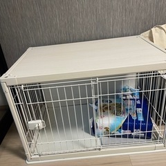 犬小屋　ほぼ新品　トイレ付の画像