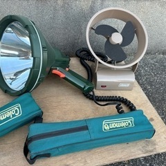 キャンプ用品 コールマン 4点の画像